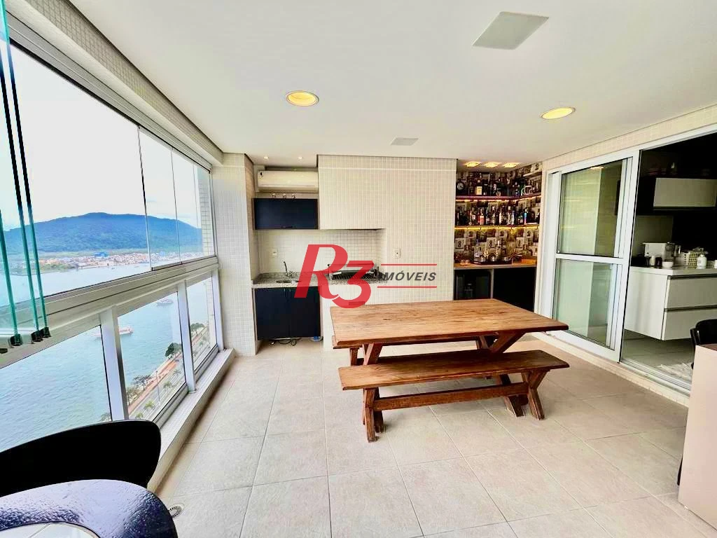 Apartamento à venda, 189 m² por R$ 2.553.000,00 - Ponta da Praia - Santos/SP