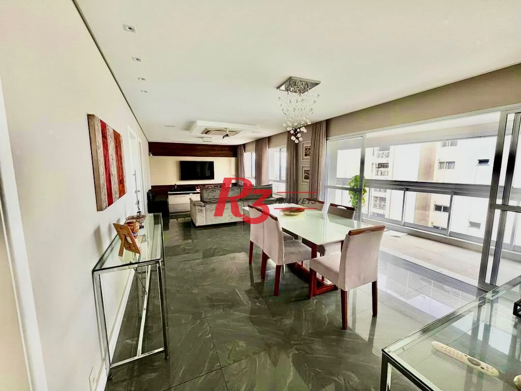 Apartamento à venda, 189 m² por R$ 2.553.000,00 - Ponta da Praia - Santos/SP
