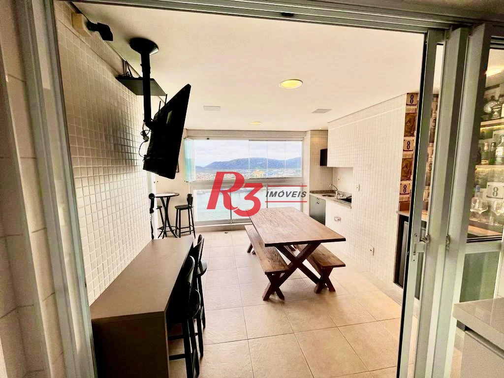 Apartamento à venda, 189 m² por R$ 2.553.000,00 - Ponta da Praia - Santos/SP