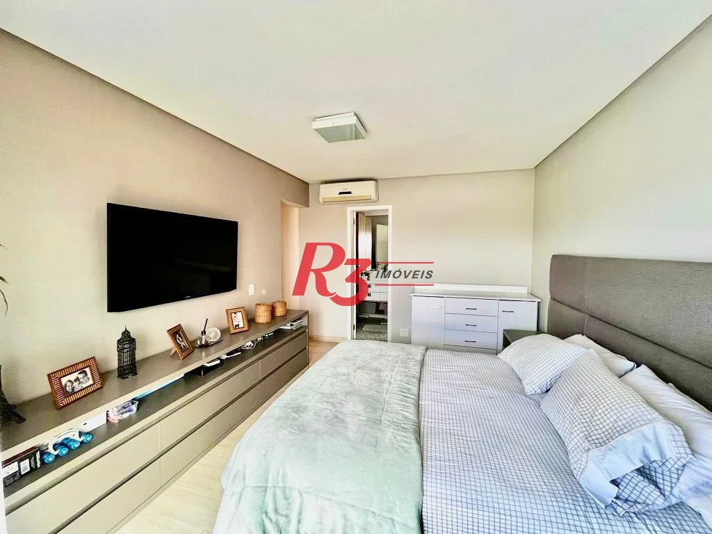Apartamento à venda, 189 m² por R$ 2.553.000,00 - Ponta da Praia - Santos/SP