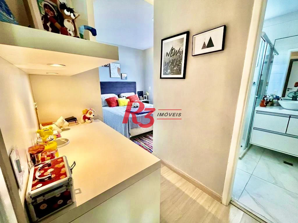 Apartamento à venda, 189 m² por R$ 2.553.000,00 - Ponta da Praia - Santos/SP