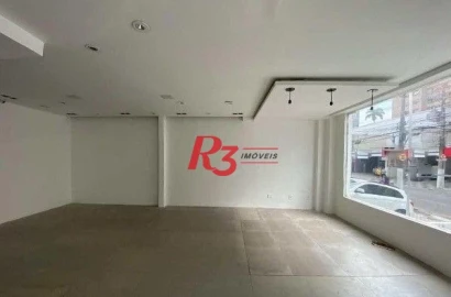 Loja à venda, 135 m² por R$ 2.500.000,00 - Gonzaga - Santos/SP