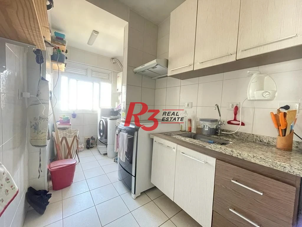 Apartamento à venda, 59 m² por R$ 450.000,00 - Vila Matias - Santos/SP