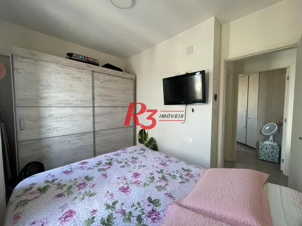 Apartamento à venda, 59 m² por R$ 450.000,00 - Vila Matias - Santos/SP