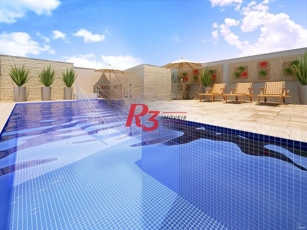 Apartamento à venda, 59 m² por R$ 450.000,00 - Vila Matias - Santos/SP