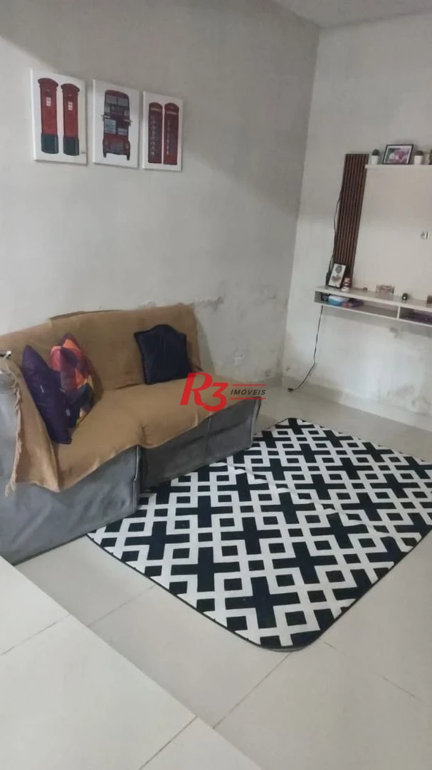 Sobrado com 3 dormitórios à venda, 216 m² por R$ 500.000,00 - Castelo - Santos/SP