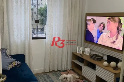 Você está procurando um apartamento na Doutor Epitácio Pessoa, em Santos? Então não perca esta oportunidade! Este imóvel tem um dormitório que foi div