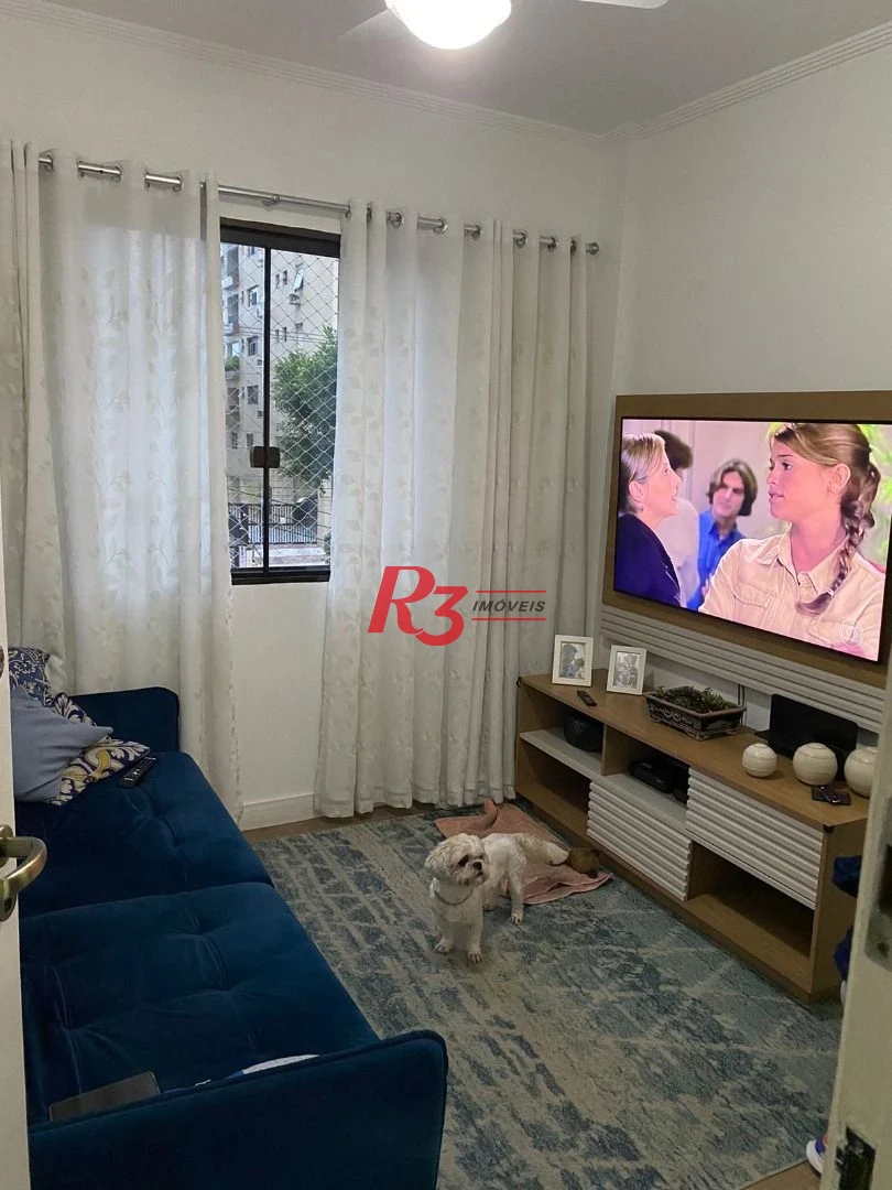 Você está procurando um apartamento na Doutor Epitácio Pessoa, em Santos? Então não perca esta oportunidade! Este imóvel tem um dormitório que foi div