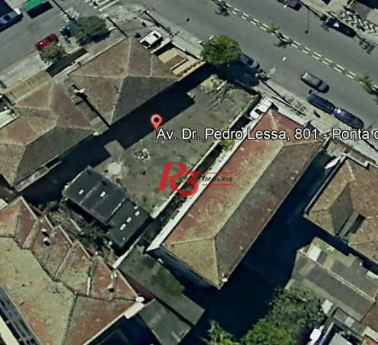 Terreno para alugar, 420 m² por R$ 18.038,76/mês - Ponta da Praia - Santos/SP