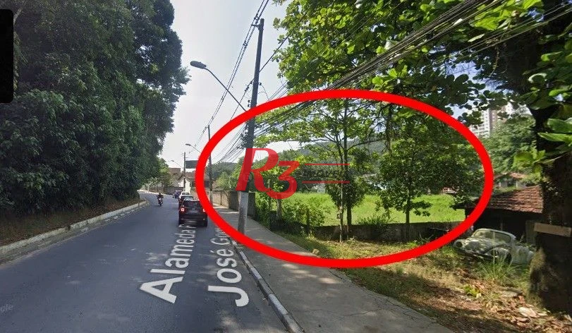 Terreno à venda, 2500 m² por R$ 3.500.000,00 - Morro de Nova Cintra - Santos/SP