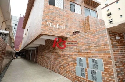 Casa com 2 dormitórios à venda, 103 m² por R$ 660.000,00 - Campo Grande - Santos/SP