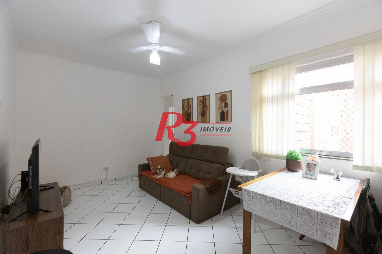 Apartamento com 2 dormitórios à venda, 57 m² por R$ 320.000,00 - José Menino - Santos/SP