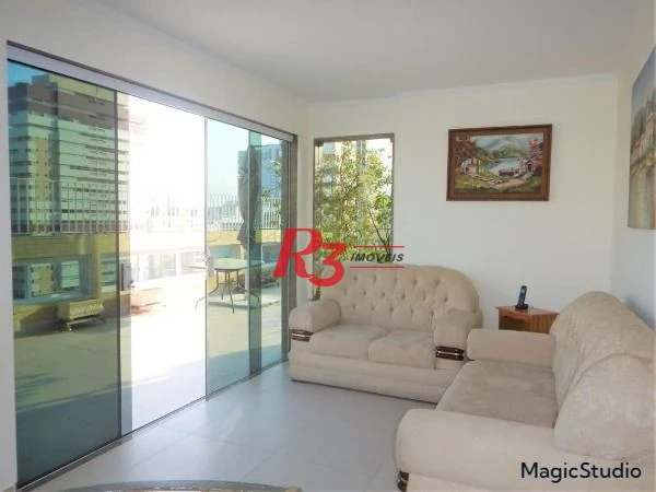 Cobertura com 3 dormitórios à venda, 258 m² por R$ 1.699.000,00 - Gonzaga - Santos/SP