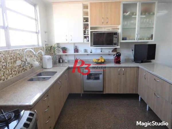 Cobertura com 3 dormitórios à venda, 258 m² por R$ 1.699.000,00 - Gonzaga - Santos/SP
