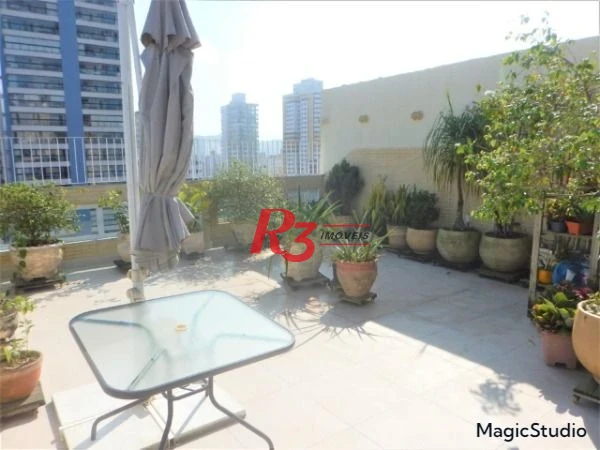Cobertura com 3 dormitórios à venda, 258 m² por R$ 1.699.000,00 - Gonzaga - Santos/SP