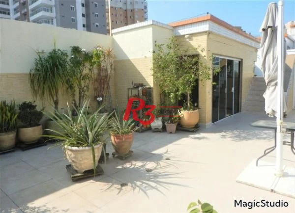 Cobertura com 3 dormitórios à venda, 258 m² por R$ 1.699.000,00 - Gonzaga - Santos/SP