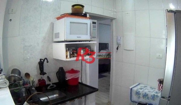 Apartamento com 2 dormitórios à venda, 70 m² por R$ 365.000,00 - Embaré - Santos/SP