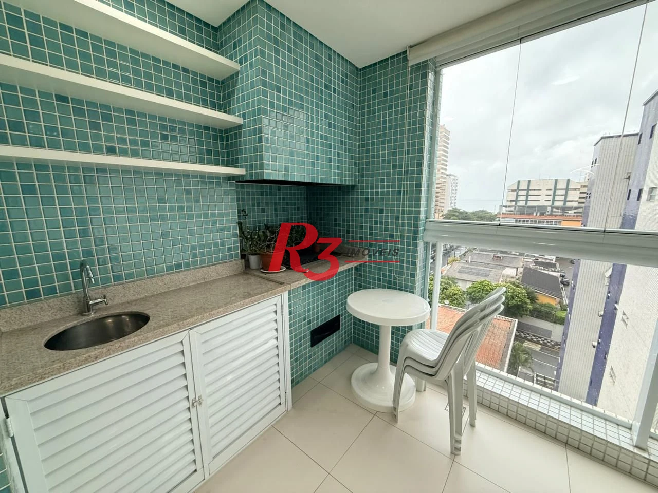 Apartamento com 3 dormitórios à venda, 141 m² por R$ 1.990.000,00 - Aparecida - Santos/SP