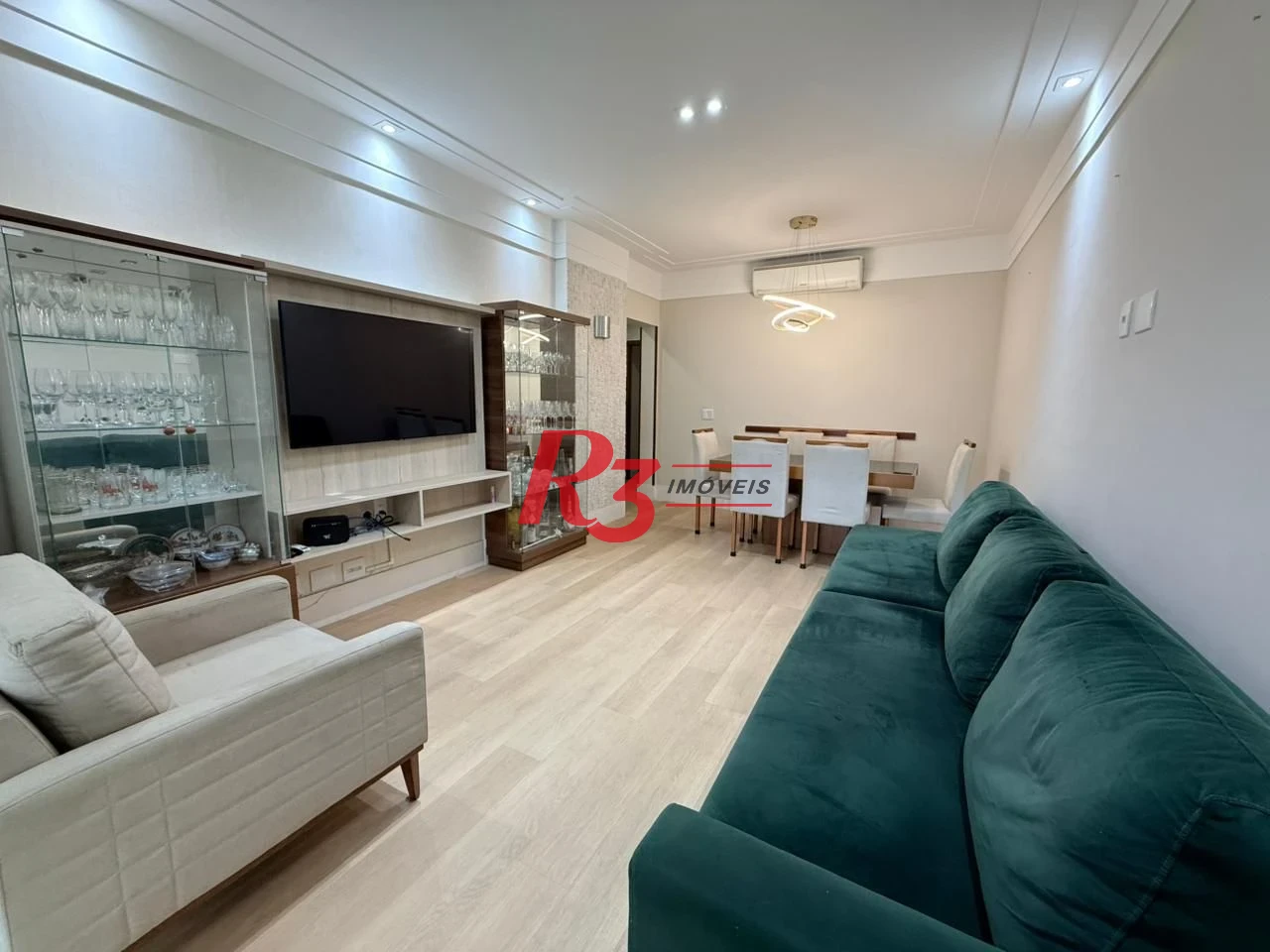 Apartamento com 3 dormitórios à venda, 141 m² por R$ 1.990.000,00 - Aparecida - Santos/SP