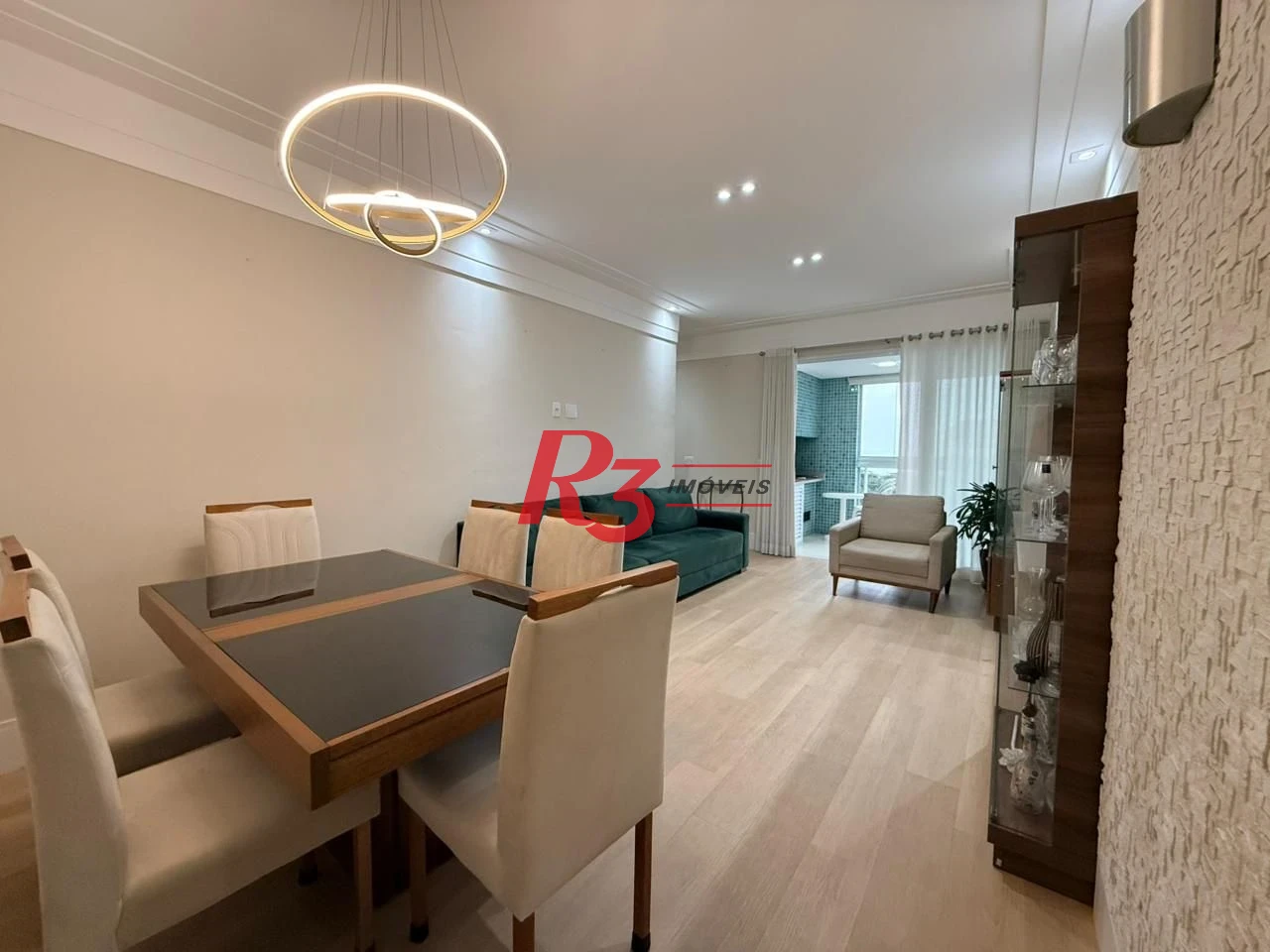 Apartamento com 3 dormitórios à venda, 141 m² por R$ 1.990.000,00 - Aparecida - Santos/SP