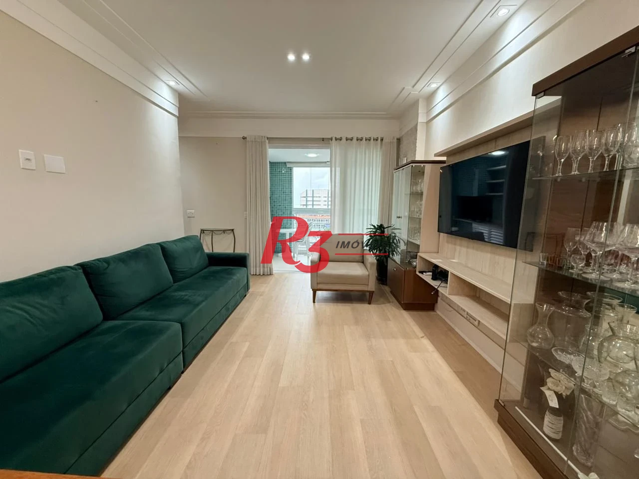 Apartamento com 3 dormitórios à venda, 141 m² por R$ 1.990.000,00 - Aparecida - Santos/SP