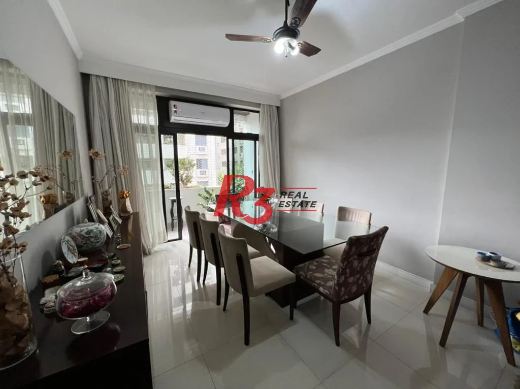 Apartamento com 3 dormitórios à venda, 157 m² por R$ 960.000,00 - Ponta da Praia - Santos/SP