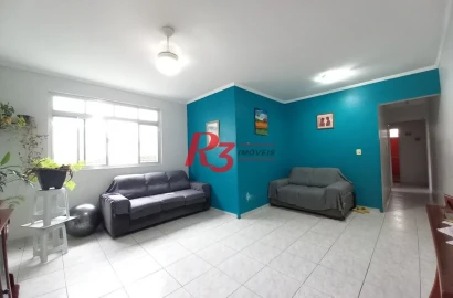 Apartamento com 2 dormitórios à venda, 137 m² por R$ 535.000,00 - Marapé - Santos/SP