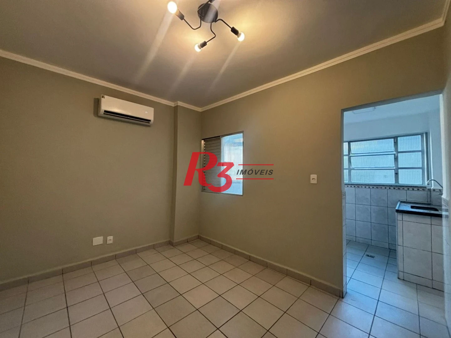Apartamento, 37 m² - venda por R$ 310.000,00 ou aluguel por R$ 3.000,00/mês - Embaré - Santos/SP