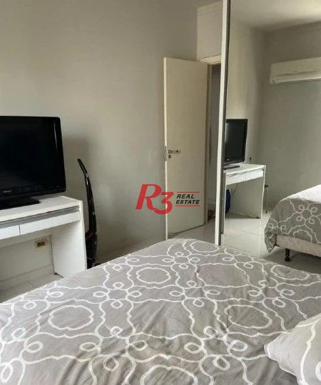 Apartamento com 2 dormitórios para alugar, 70 m² por R$ 4.500,00/mês - Aparecida - Santos/SP