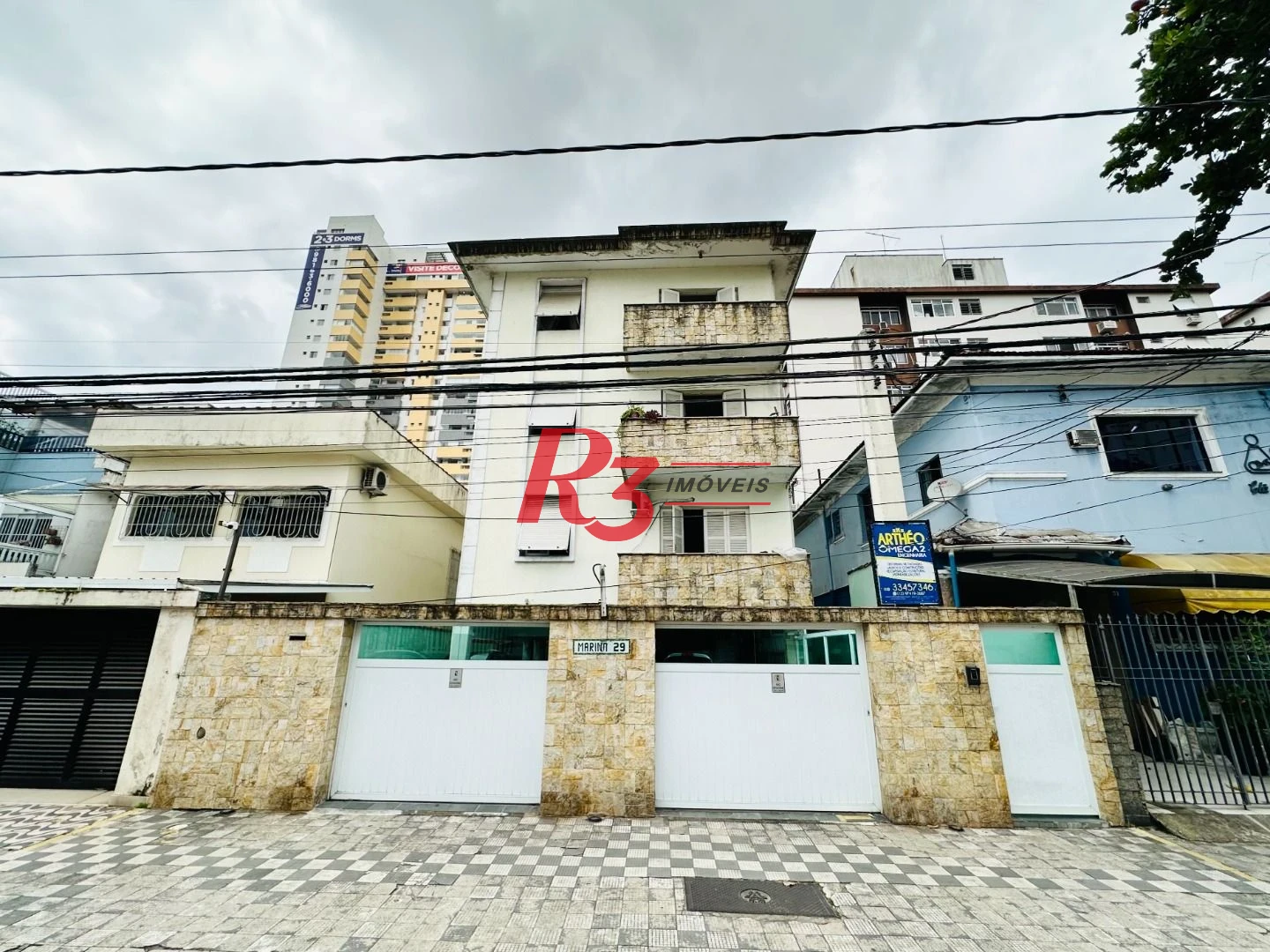 Apartamento com 3 dormitórios à venda, 87 m² por R$ 430.000,00 - Boqueirão - Santos/SP
