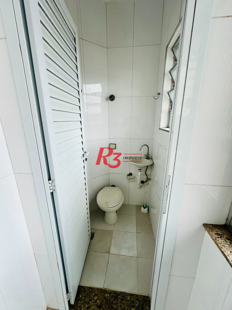 Apartamento com 3 dormitórios à venda, 87 m² por R$ 430.000,00 - Boqueirão - Santos/SP