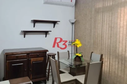 Apartamento com 2 dormitórios à venda, 70 m² por R$ 320.000,00 - Aparecida - Santos/SP