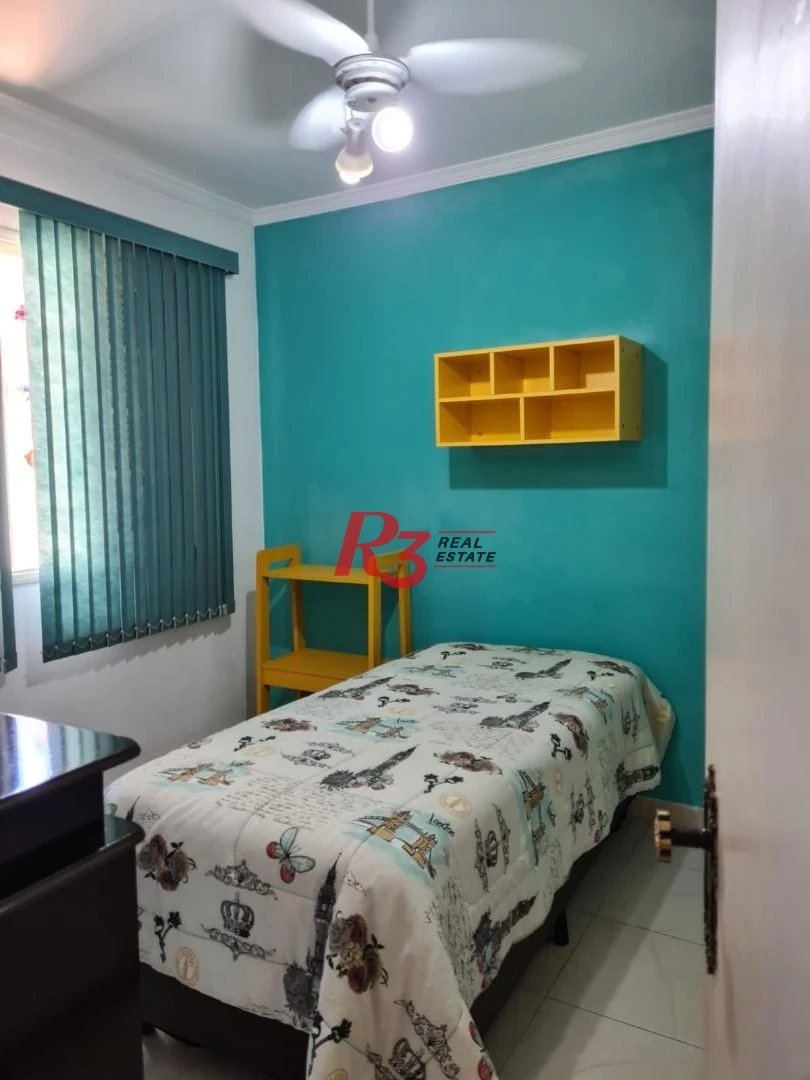 Apartamento com 2 dormitórios à venda, 70 m² por R$ 320.000,00 - Aparecida - Santos/SP