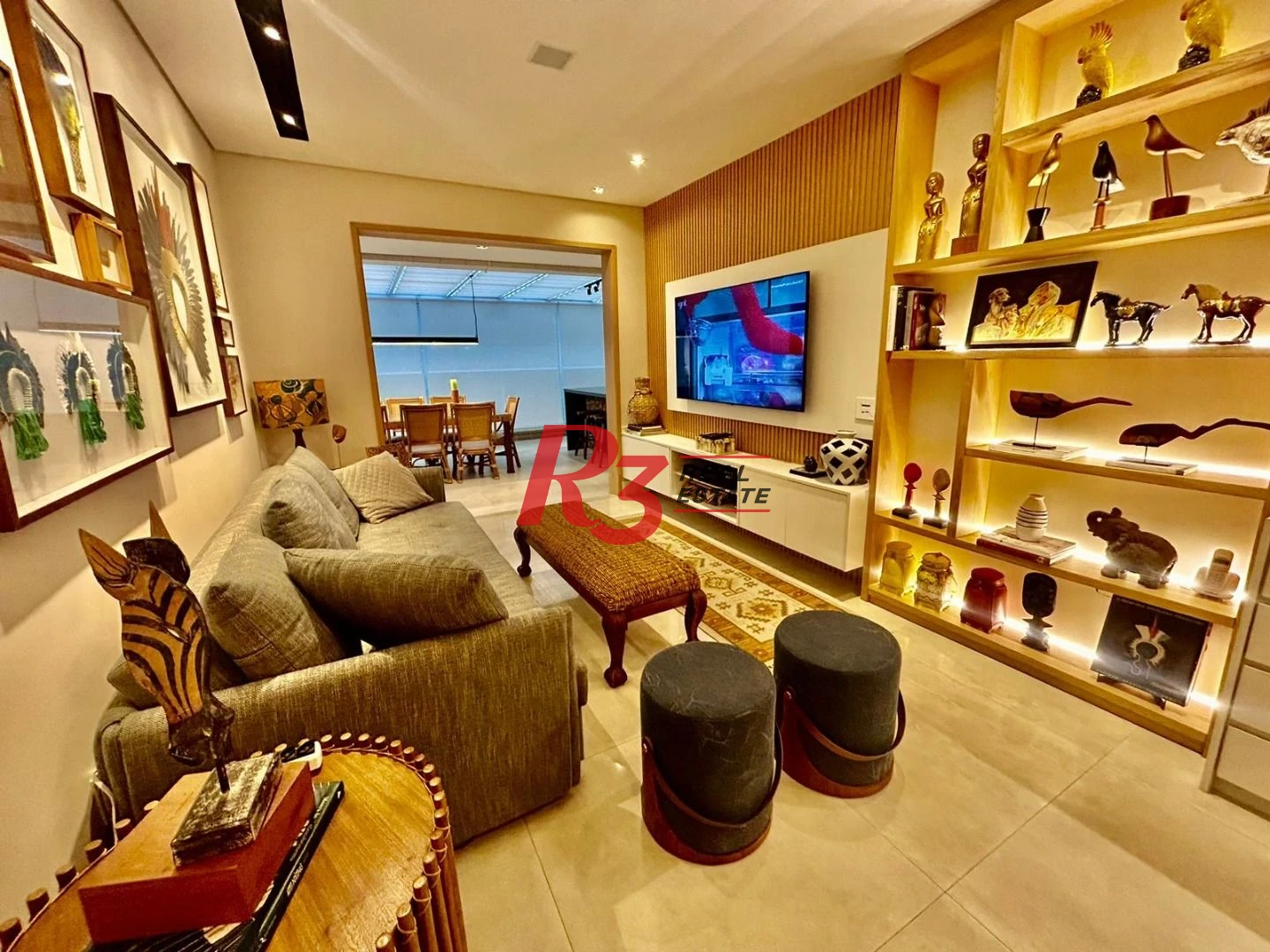 Apartamento Garden com 2 dormitórios à venda, 173 m² por R$ 2.390.000,00 - Embaré - Santos/SP