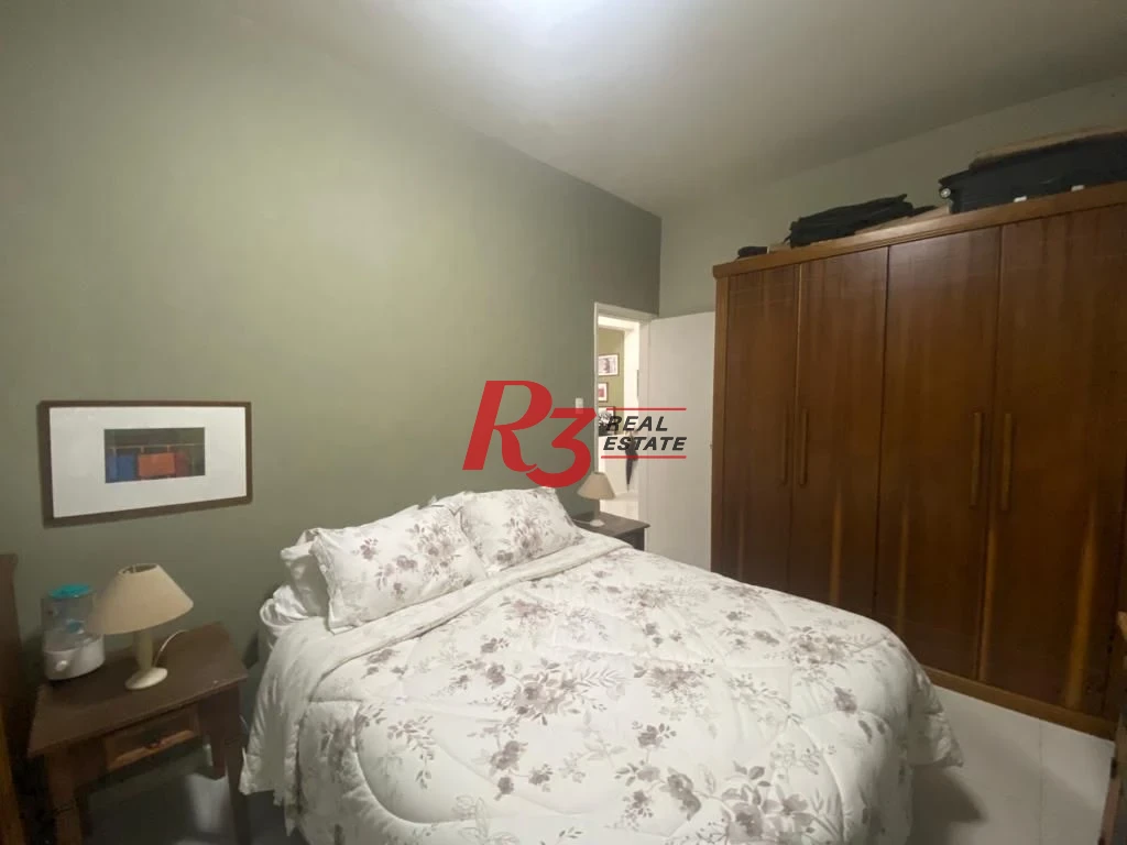 Apartamento com 1 dormitório à venda, 55 m² por R$ 420.000,00 - Boqueirão - Santos/SP