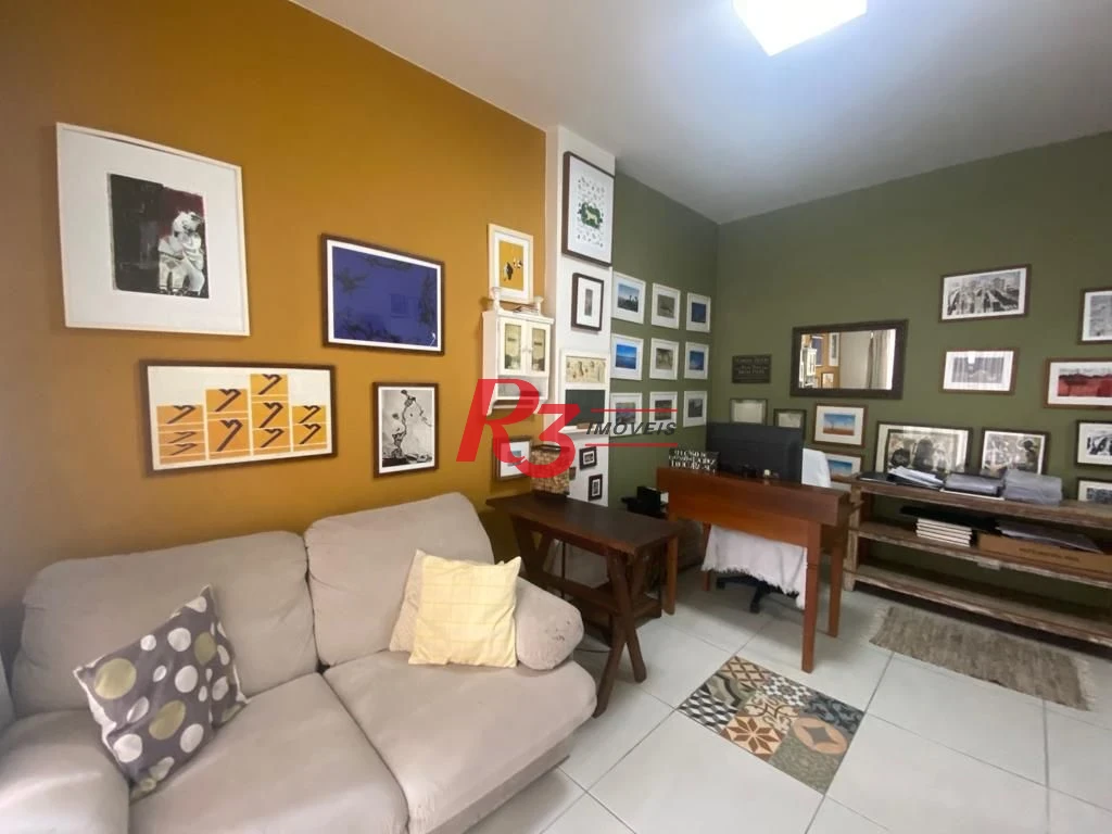Apartamento com 1 dormitório à venda, 55 m² por R$ 445.000,00 - Boqueirão - Santos/SP