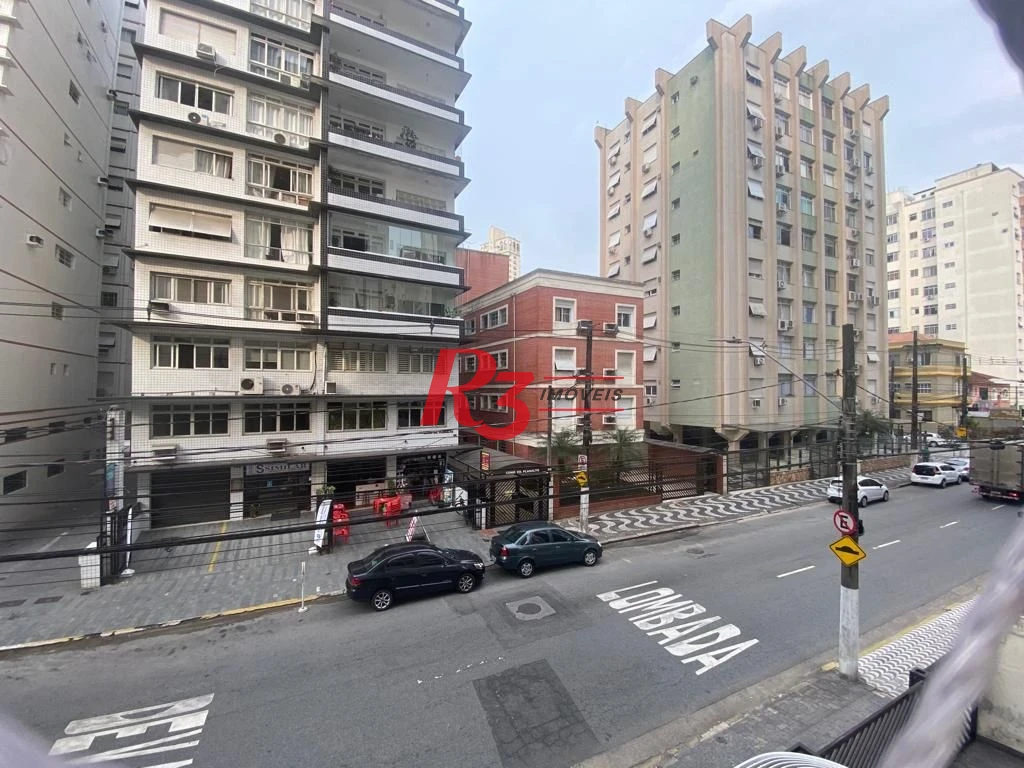 Apartamento com 1 dormitório à venda, 55 m² por R$ 445.000,00 - Boqueirão - Santos/SP