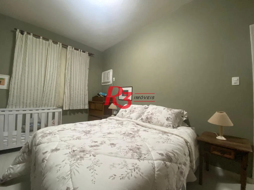 Apartamento com 1 dormitório à venda, 55 m² por R$ 445.000,00 - Boqueirão - Santos/SP