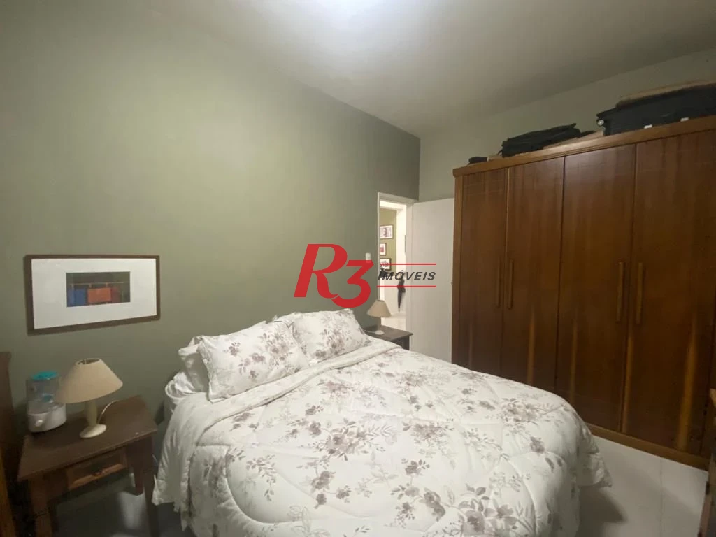 Apartamento com 1 dormitório à venda, 55 m² por R$ 445.000,00 - Boqueirão - Santos/SP
