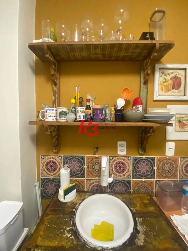 Apartamento com 1 dormitório à venda, 55 m² por R$ 445.000,00 - Boqueirão - Santos/SP