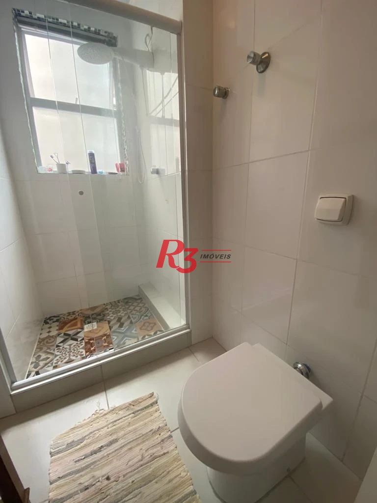 Apartamento com 1 dormitório à venda, 55 m² por R$ 445.000,00 - Boqueirão - Santos/SP