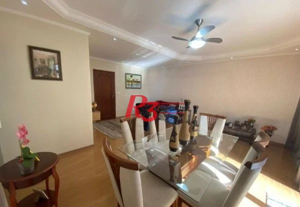 Apartamento com 3 dormitórios à venda, 101 m² por R$ 650.000,00 - Itararé - São Vicente/SP