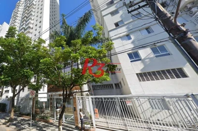 Apartamento com 3 dormitórios à venda, 83 m² por R$ 640.000,00 - Marapé - Santos/SP