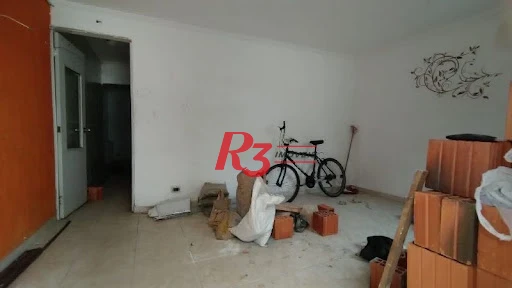 Casa com 2 dormitórios para alugar, 50 m² - Marapé - Santos/SP