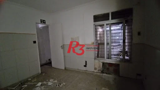 Casa com 2 dormitórios para alugar, 50 m² - Marapé - Santos/SP
