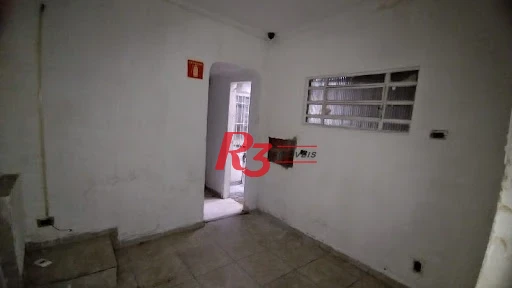 Casa com 2 dormitórios para alugar, 50 m² - Marapé - Santos/SP