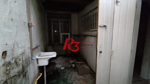 Casa com 2 dormitórios para alugar, 50 m² - Marapé - Santos/SP