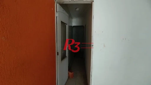Casa com 2 dormitórios para alugar, 50 m² - Marapé - Santos/SP