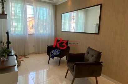 Casa com 3 dormitórios à venda, 156 m² por R$ 848.000,00 - Campo Grande - Santos/SP