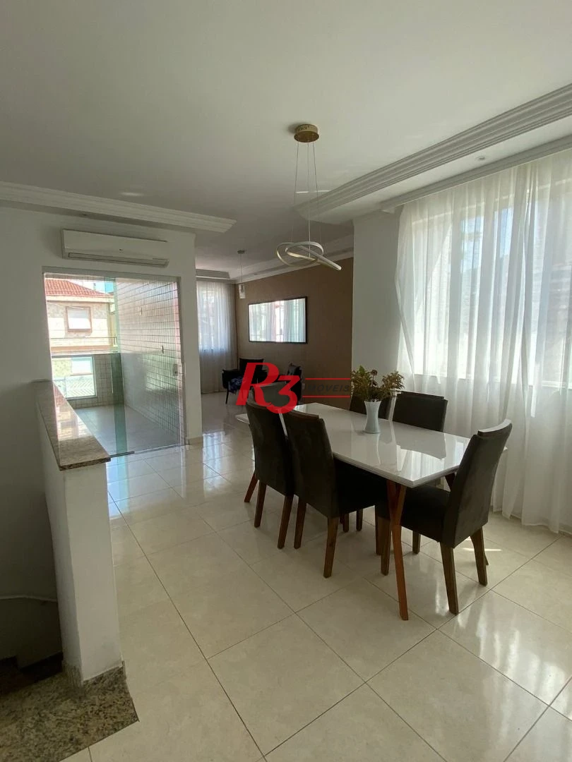 Casa com 3 dormitórios à venda, 156 m² por R$ 848.000,00 - Campo Grande - Santos/SP
